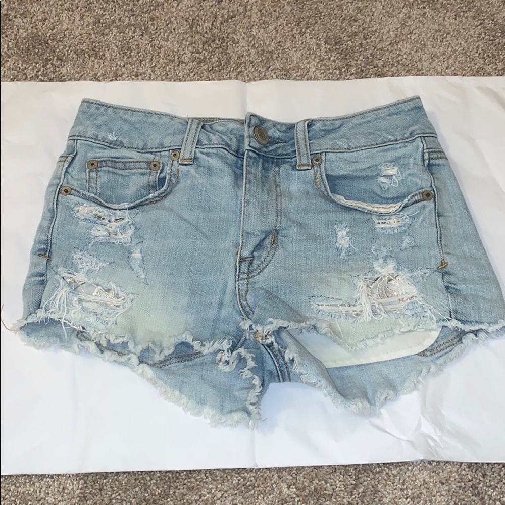 american eagles jean shorts size 2